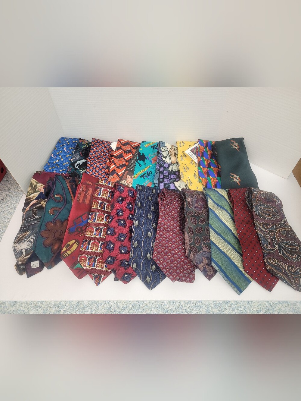 Neck Tie Lot Of 20. Some With Tags